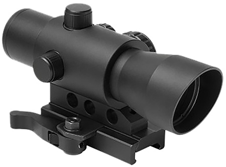 [848754003447] NcStar DMRK132A Mark III Tactical Advanced with 4 Reticles  Black Anodized 1 x 32 mm  3 MOA Red/Green/Blue Multi Reticle