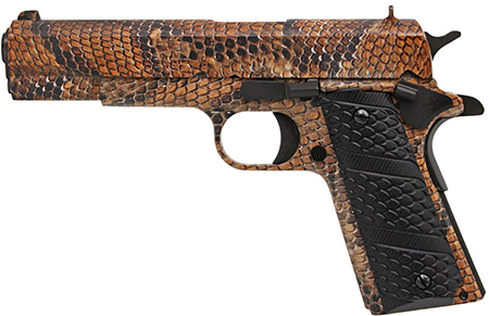 [796167791850] Iver Johnson Arms 1911A1 1911 A1 Rattlesnake Government Size 45 ACP 8+1 5"