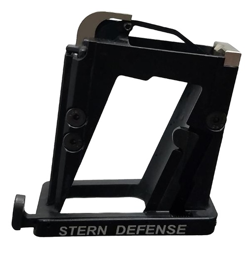 [850001176217] Stern Defense 001SDMAGADMP9AND40/P32  Mag-AD9 9mm/40 S&W Fits Sig P320/P250 Black Aircraft Grade Aluminum