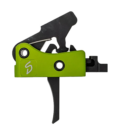 [850001176224] Stern Defense 009H2SD1M H2S Drop In Trigger Green Fits AR10/AR15