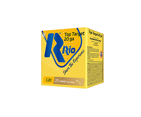 [8435101623308] Rio Ammunition TT2075 Top Target  20Gauge 2.75" 7/8oz 7.5Shot 25 Per Box/10 Case