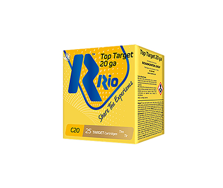 [8435101623285] Rio Ammunition TT208 Top Target  20Gauge 2.75" 7/8oz 8Shot 25 Per Box/10 Case