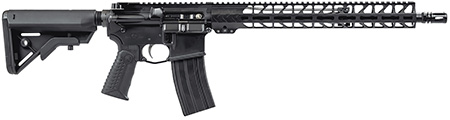 [703669118504] Blue Line Solutions JRAR223-STD-BLK   223 Wylde 10+1 M-LOK Forend