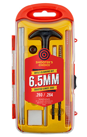 [027784001818] Shooters Choice SHFSRK65 Rifle Cleaning Kit 6.5mm