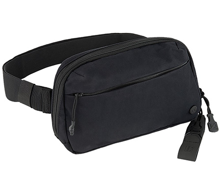 [840398955892] Vertx VTX5264IBK  Everyday Fanny Pack 2.0 Black Nylon Fanny Pack Zipper/Velcro Closure