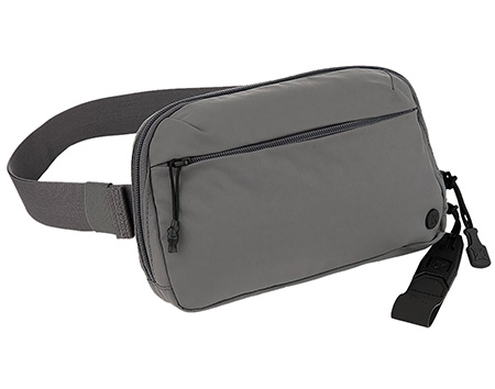 [840398955922] Vertx VTX5264WGY  Everyday Fanny Pack 2.0 Gray Nylon Fanny Pack Zipper/Velcro Closure