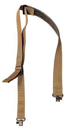[843119036139] Tacshield T6115CY Buckhorn Sling Coyote Tan Webbing Rifle/Shotgun