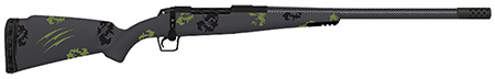 [853418404294] Fierce Firearms TWTROG300WIN24BF Twisted TI Rogue 300 Win 24" Black Cerakote Steel Threaded Barrel, Drilled  &  Tapped Titanium Receiver, LR Negative Comb Forest Camo Carbon Fiber Stock