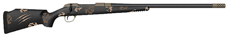 [853418102503] Fierce Firearms FCTRG7MMBC20BS CT Rage  Full Size 7mm BC 3+1 20" Black Carbon Fiber Match Grade Threaded Barrel, Black Cerakote Drilled  &  Tapped Titanium Receiver, Monte Carlo Carbon Fiber Stock