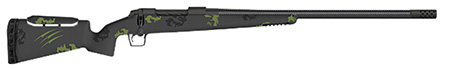 [853418408070] Fierce Firearms FCTRFP300RUM24BF CT Rival XP 300 RUM 24" Carbon Fiber Match Grade Threaded Barrel, Black Cerakote Drilled  &  Tapped Titanium Receiver, Adj Comb Forest Camo Carbon Fiber Stock
