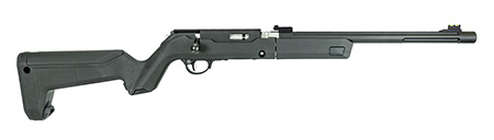 [856365001523] Tactical Solutions OHRTD17HMRMBOBBLK Owyhee Takedown 17 HMR 16.50" Black Threaded Barrel, Black Aluminum Receiver, Black Magpul MOE X-22 Synthetic Stock