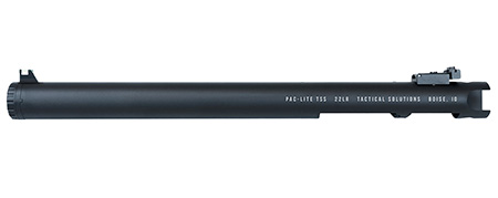 [879971008656] Tactical Solutions PLTSS-MB Pac-Lite TSS 22 LR 1.00" Black Titanium