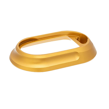 [764046031045] Tyrant CNC TDMPMWFSGOLD Full Size Magwell Fits S&W M & P 9/40 Gold 6061 Aluminum