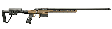 [043125220069] Bergara Rifles BPR3722CM Premier MgLite Full Size 22 Creedmoor 5+1 20" Carbon Fiber CURE Carbon Fiber Barrel, Graphite Black Cerakote Steel Receiver, Flat Dark Earth XLR  Folding Chassis