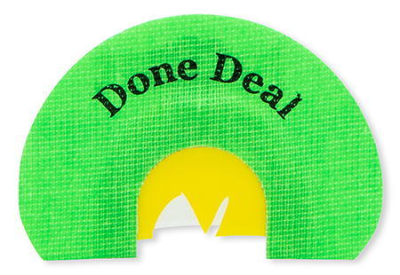 [810123071760] Rolling Thunder Game Call TC002-DD Done Deal Diaphragm Call 3 Reed Combo Cut Attracts Turkey Species