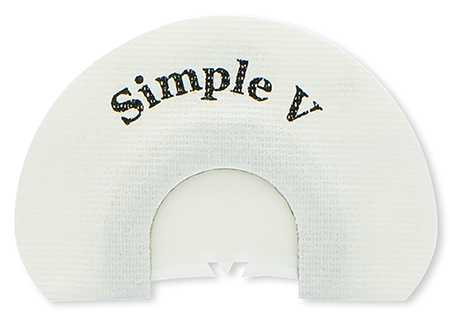 [810123071791] Rolling Thunder Game Call TC006-SV Simple Diaphragm Call 2 Reed V-Cut Attracts Turkey Species