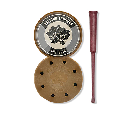 [810123072194] Rolling Thunder Game Call TCP-TDC Thunderdome Crystal Pot Call Attracts Turkey Species