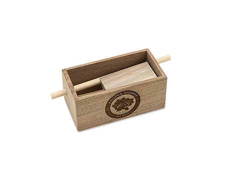 [810123071715] Rolling Thunder Game Call TC017-PUSHBTN Push Button Box Call Attracts Turkey Species