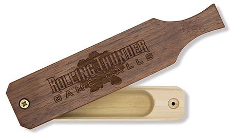 [810123072132] Rolling Thunder Game Call TCB-RIO Rio Box Call Attracts Turkey Species