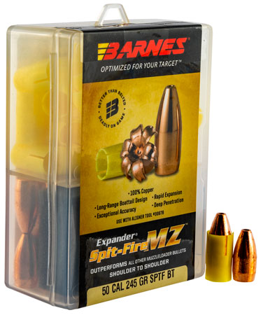 [716876451425] Barnes Bullets 30574 Spit-Fire MZ Expander 50 Spit-FireMZ 245gr 24rd/Box