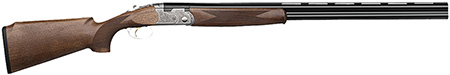 [082442027258] Beretta USA J686S2030 686 Silver Pigeon I 20 Gauge 3" 2rd 30" Black Over/Under Vent Rib Barrel, Silver Engraved Steel Receiver, Fixed European Walnut Stock, Right Hand