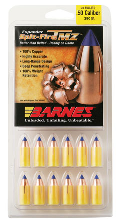 [716876451906] Barnes Bullets 30604 Spit-Fire TMZ Muzzleloader 50 Spit-Fire TMZ 290gr 24rd/Box