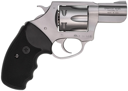 [678958738407] Charter Arms 73840 Undercover  Large 38 Special, 6 Shot 2.20" Stainless Steel Barrel  &  Cylinder, Anodized Aluminum Frame w/Black Finger Grooved Rubber Grip, Exposed Hammer