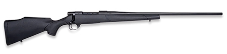 [747115458103] Weatherby VHS65CMR0T Vanguard Obsidian 6.5 Creedmoor 5+1 20" Blued Heavy Threaded Barrel, Blued Drilled  &  Tapped Steel Receiver, Monte Carlo Black Polymer Stock