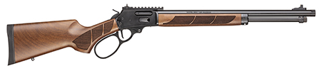 [022188899061] Smith  &  Wesson 13810 1854  357 Mag 10+1 19.25" Black Armornite Threaded Barrel, Black Armornite Picatinny Rail Stainless Steel Receiver, Fixed w/Textured Grip Panels Walnut Stock