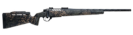 [811452023215] Seekins Precision 0011710213-F Havak PH3 6 Creedmoor 24" Black Fluted Threaded Barrel, Black Picatinny Rail Steel Receiver, Adj Cheek Riser Woodland Shadow Synthetic Stock