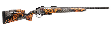 [811452023697] Seekins Precision 0011710241-F Havak PH3 6.5 PRC 24" Black Fluted Threaded Barrel, Black Picatinny Rail Steel Receiver, Adj Cheek Riser Urban Shadow Synthetic Stock