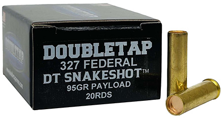 [659465046285] DoubleTap Ammunition 327FSS2 Snake Shot  327Federal Mag 20 Per Box/50 Case