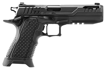 [850055310773] Oa Defense OA2311FPROELTBLKPRT21 2311 Pro Elite 9mm Luger 17+1/21+1 5" Black DLC Ported Barrel, Black Optic Ready/Serrated Slide, Black Aluminum Frame w/Picatinny Rail, Black Grip, Ambidextrous