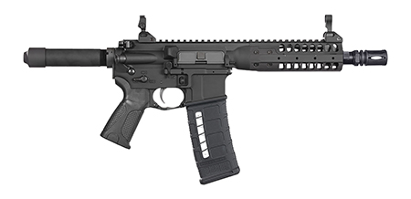 [854026005620] LWRC SIX8PRB8 SIX8 A5 6.8 SPC II 30+1 8.50" Black Nitride Threaded Barrel, Picatinny Rail Receiver, Buffer Tube Black, Magpul+ Grip, Ambidextrous