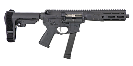 [850058027326] LWRC ICP9B8SBA3 IC-9  9mm Luger 8.50" 30+1 Black Nitride Threaded Barrel, Black Anodized Aluminum Picatinny Rail Receiver, SB Tactical SBA3 Brace, LWRC Ultra Combat Grip, Ambidextrous