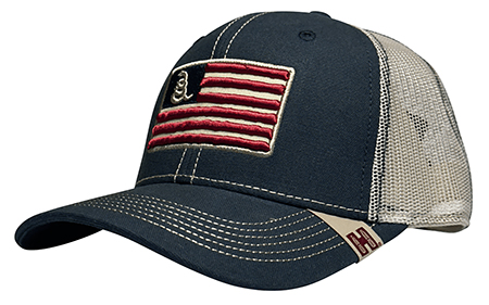 [784802333107] Hornady Gear 33310 Trucker  Navy Gadsden Flag