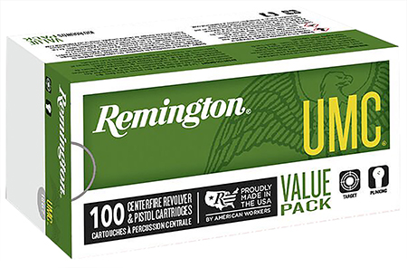 [047700382104] Remington Ammunition 23753 UMC Value Pack 9mmLuger 115gr Jacketed Hollow Point 100 Per Box/6 Case