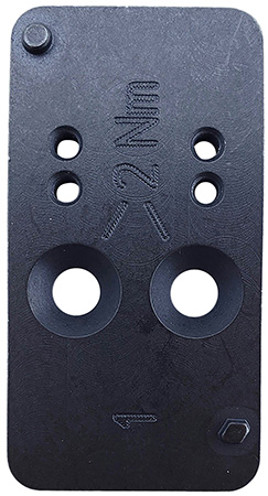 [642230260009] HK 50254261 VP9 Mounting Plate  Black Steel Fits H & K VP9 Optics Ready