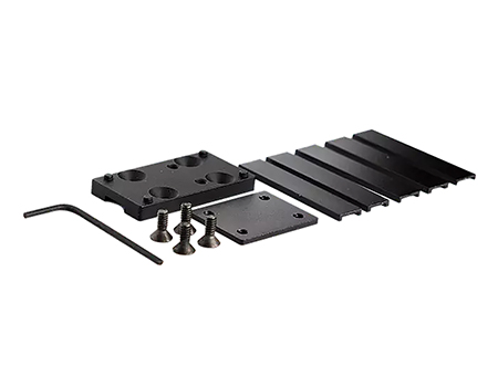 [000381106896] Burris 410689 SpeedBead Vent Rib Mount Black Anodized Black Aluminum Shotgun