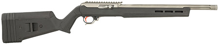 [879971002142] Tactical Solutions ATE2GMGBMBLK X-Ring VR Gen2 22 LR Gun Metal Gray Barrel  &  Receiver, Black Magpul X-22 Hunter Synthetic Stock