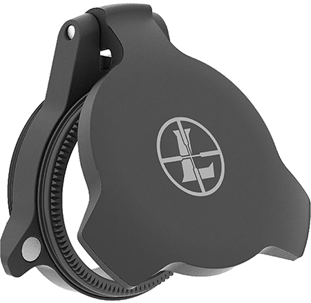 [030317147563] Leupold 114756 Alumina Scope Cover Matte Black Aluminum 24mm Objective Screw On Mount Flip Open