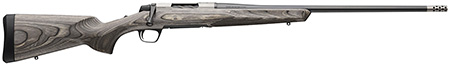 [023614866374] Browning 036092299 X-Bolt 2 Hunter Full Size 6.8 Western 3+1 24"  Matte Blued Threaded Sporter Barrel, Drilled  &  Tapped Stainless Steel Receiver, Fixed Gray Laminate Stock, Radial Muzzle Brake