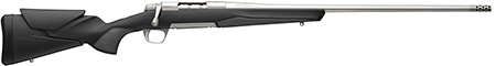 [023614859826] Browning 036008211 X-Bolt 2 Hunter Full Size 243 Win 4+1 22" Stainless Steel Threaded Barrel, Drilled  &  Tapped Stainless Steel Receiver, Adj Vari-Tech Black Composite Stock w/Adjustable Comb  &  LOP