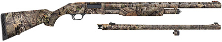 [015813532709] Mossberg 53270 500 Combo Turkey/Deer 12 Gauge 5+1 3" 24" Vent Rib/24" Slugster Barrels, Dual Extractors, Overall Mossy Oak Break-Up Country, Synthetic Stock, Includes XX-Full Choke