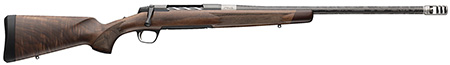 [023614864677] Browning 036090218 X-Bolt 2 Medallion 308 Win 4+1 22"  Carbon Fiber Wrapped Threaded Barrel, Matte Blued Drilled  &  Tapped Steel Receiver, Fixed Grade V/VI Walnut Stock, Recoil Hawg Muzzle Brake