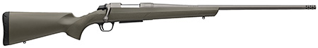 [023614864257] Browning 035842211 AB3  243 Win 4+1 22" Tungsten Cerakote Threaded Sporter Barrel, Tungsten Cerakote Drilled  &  Tapped Steel Receiver, Fixed w/Textured Grip Panels OD Green Composite Stock