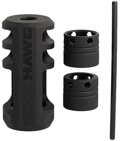[023614780298] Browning 001293097 Xeno Recoil Hawg Black Matte Stainless Steel 5/8"x24 Threads 2.20" OAL