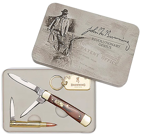 [023614783169] BRN 003220576 KNIFE TIN, JOHN M BROWNING 25