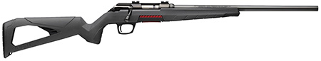 [048702028991] Winchester Repeating Arms 525200270 Xpert  Full Size 17 HMR 8+1 18" Matte Black Threaded Sporter Barrel, Drilled  &  Tapped Steel Receiver, Gray Synthetic Adj Cheek Piece  &  LOP Stock