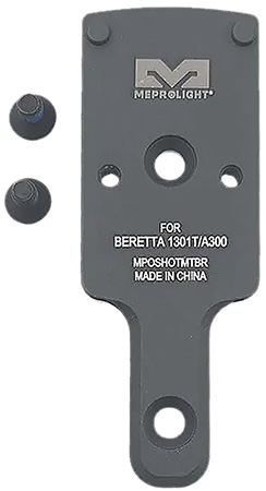 [810013525151] Meprolight USA 901141041 Optics Plate Shotgun Matte Black Aluminum Beretta 1301T/A300 RMR Footprint